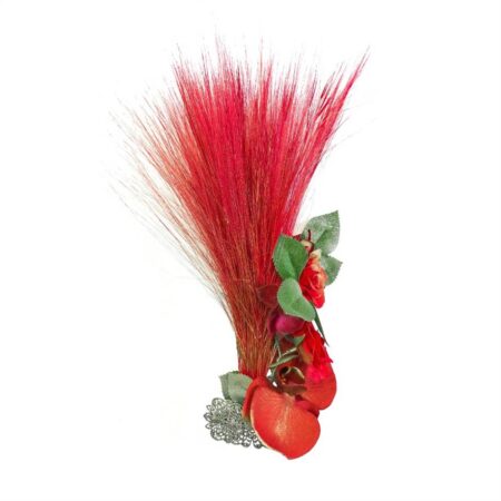 FIVELA COM MIX DE PALHAS E FLORES