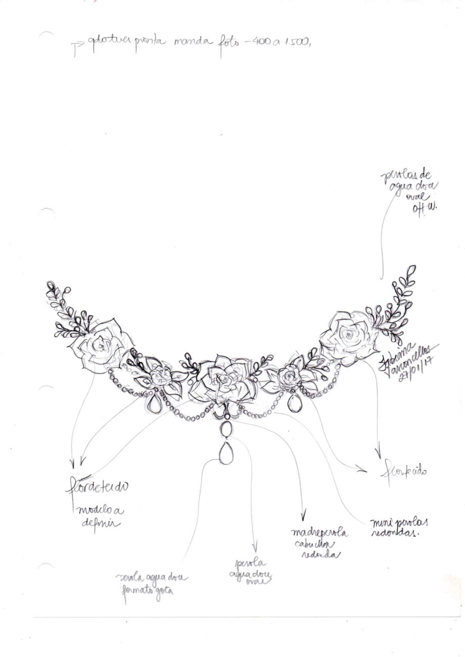 HEADPIECE RUHAMA - SOB MEDIDA