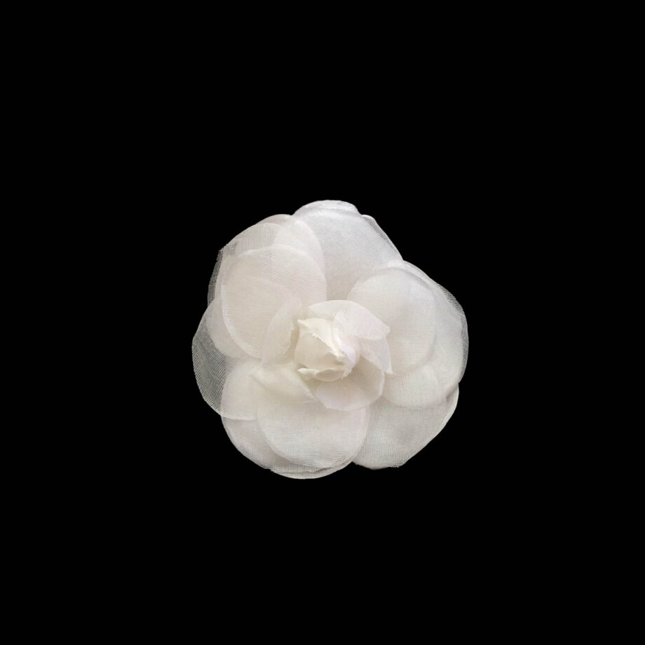FLOR DE TECIDO MEGAN– OFF WHITE