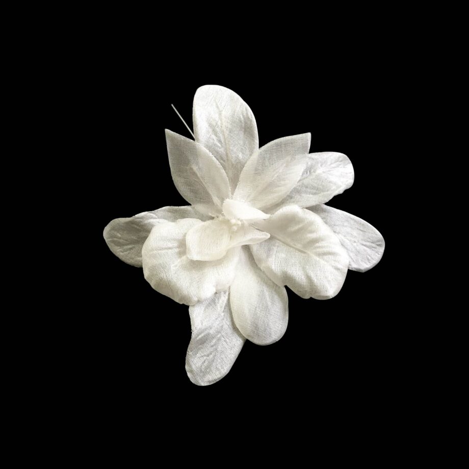 FLOR DE TECIDO KATE - OFF WHITE