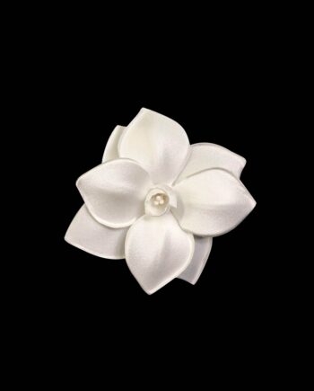 FLOR DE TECIDO PIETRA – BRANCA
