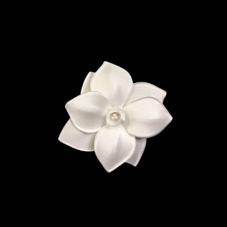FLOR DE TECIDO PIETRA – BRANCA