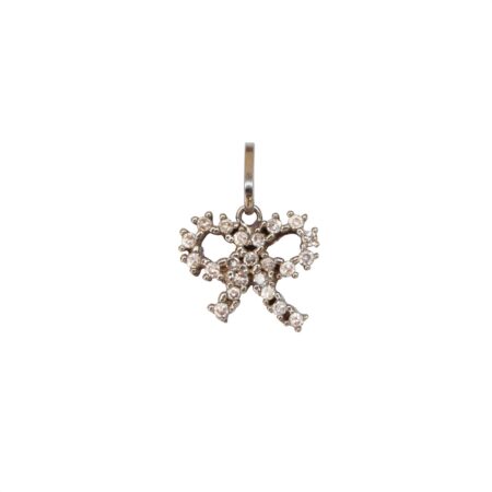 PINGENTE EM OURO BRANCO 18K COM DIAMANTES