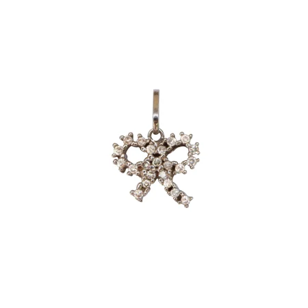 PINGENTE EM OURO BRANCO 18K COM DIAMANTES