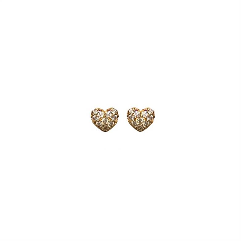 BRINCO EM OURO AMARELO 18K COM DIAMANTES