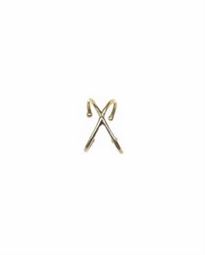 PIERCING EM OURO BRANCO 18K