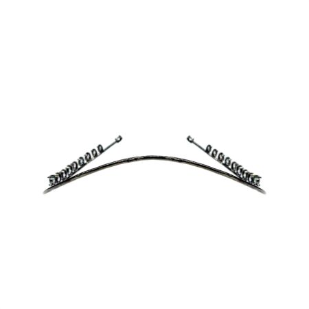 HEADPIECE ANATOMICA COM CRISTAIS – BANHO NEGRO