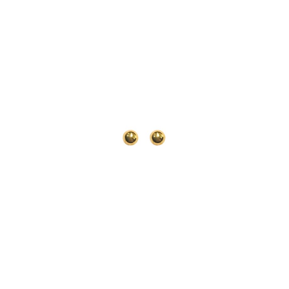 BRINCO DE OURO AMARELO 18K