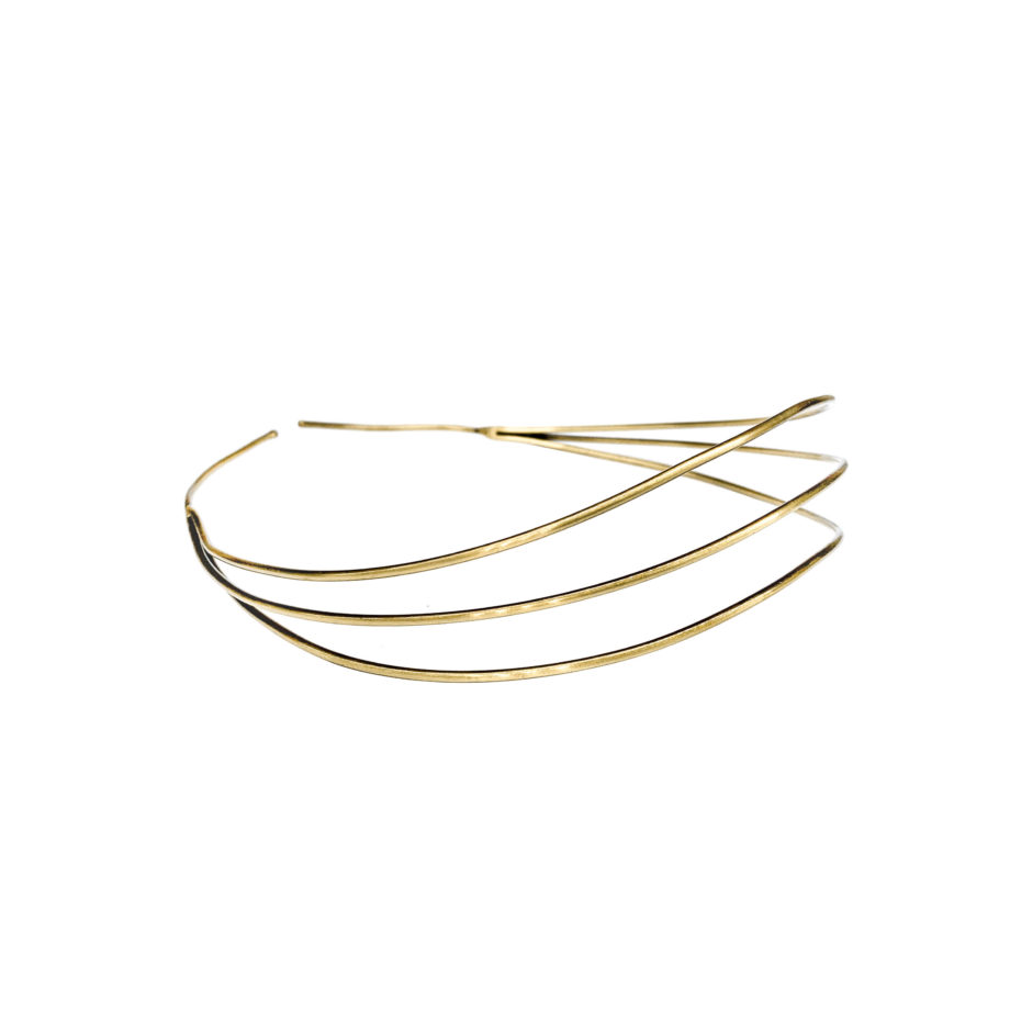 HEADPIECE 3 FIOS – BANHO DOURADO