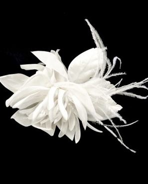 FLOR DE TECIDO EMMA – OFF WHITE