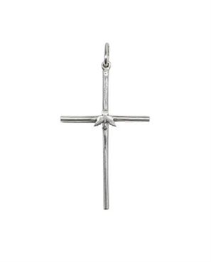 PINGENTE CRUCIFIXO COM ESPÍRITO SANTO G EM PRATA DE LEI 925