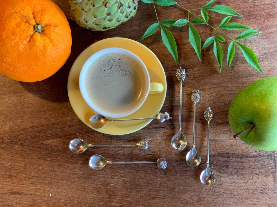COLHER DE CAFÉ MIX FRUTAS– 6UN