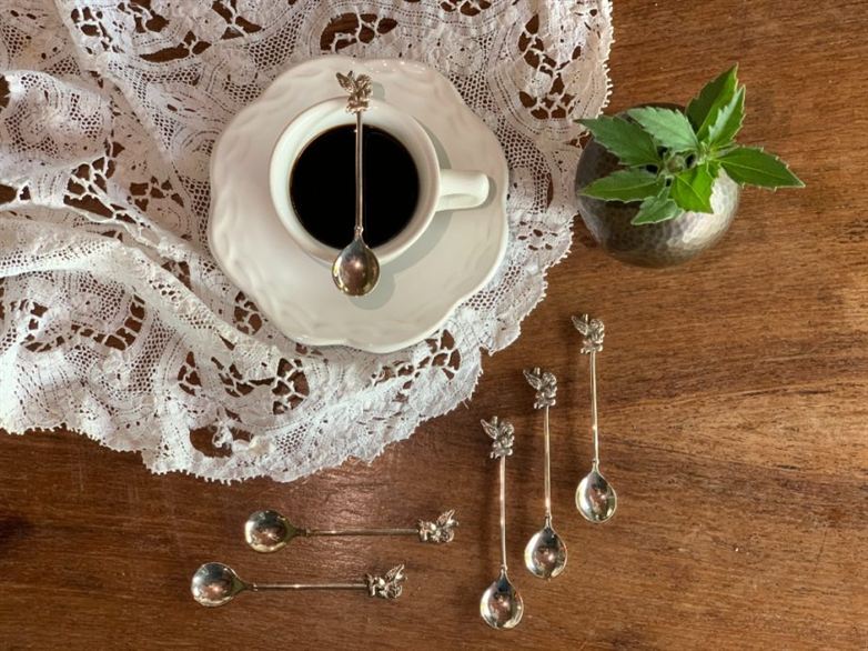 COLHER DE CAFÉ CELESTE – 6UN