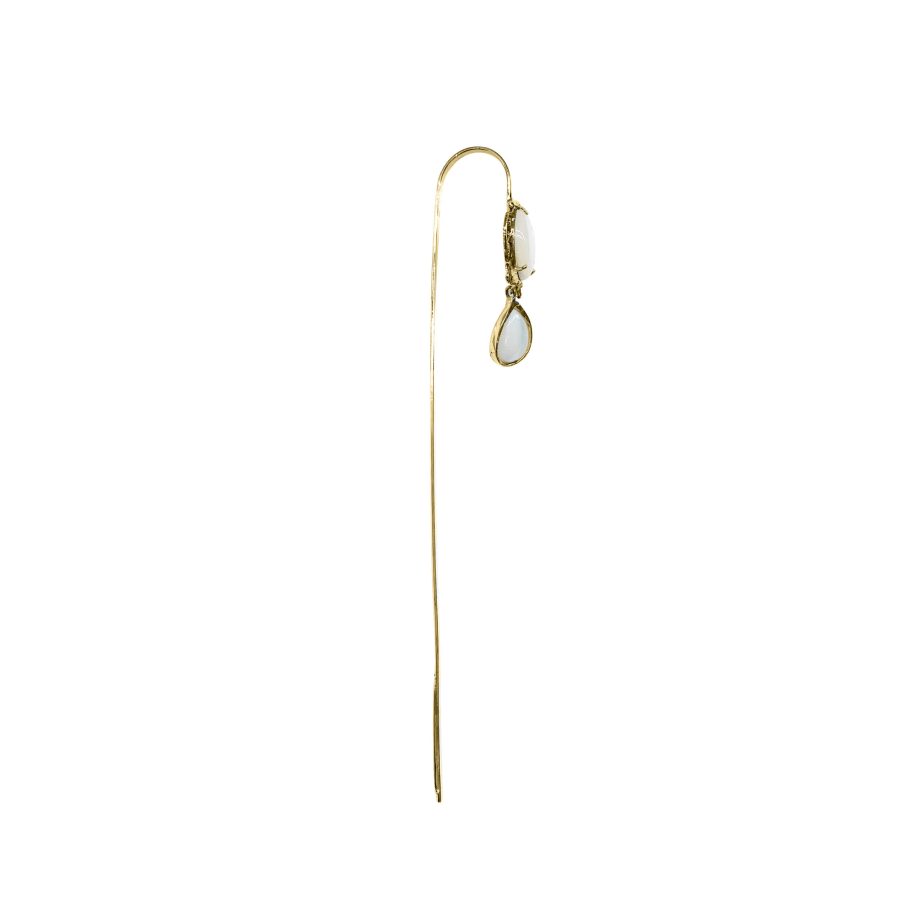 MARCADOR DE LIVRO COM MADREPÉROLA DOURADO – 1UN