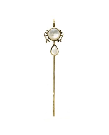 MARCADOR DE LIVRO COM MADREPÉROLA DOURADO – 1UN