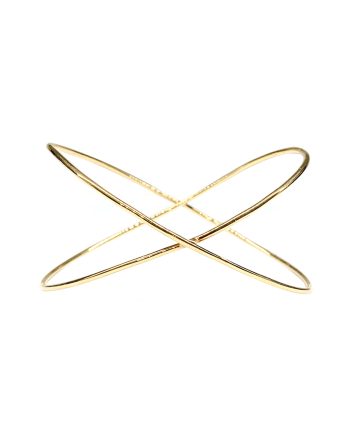 BRACELETE RÍGIDO EM PRATA DE LEI 925 COM BANHO DOURADO