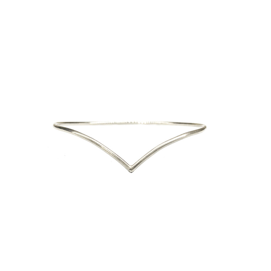 BRACELETE RÍGIDO EM PRATA DE LEI 925