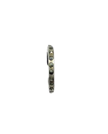 PIERCING EM PRATA DE LEI 925 COM MARCASSITAS