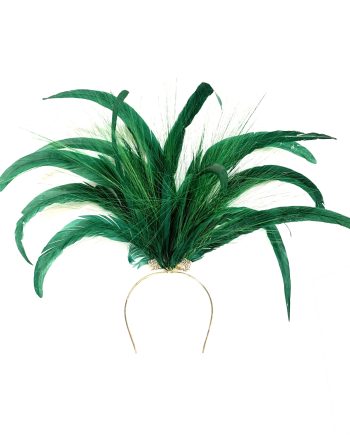 HEADPIECE COM PALHAS E PENAS