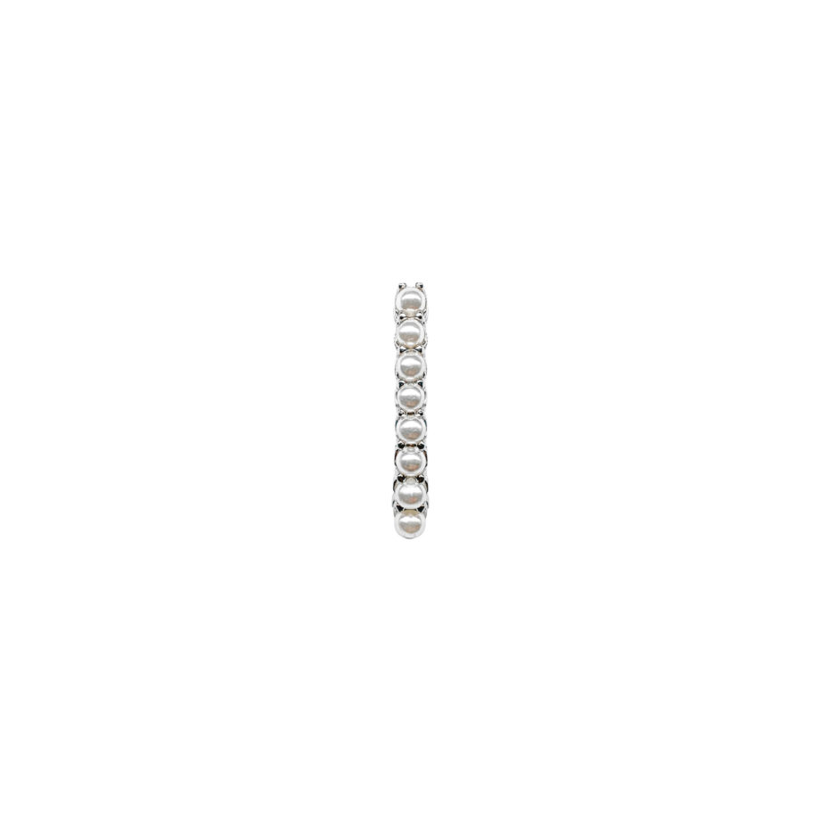 PIERCING EM PRATA DE LEI 925 COM PÉROLAS
