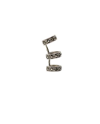 PIERCING EM PRATA DE LEI 925 COM MARCASSITAS