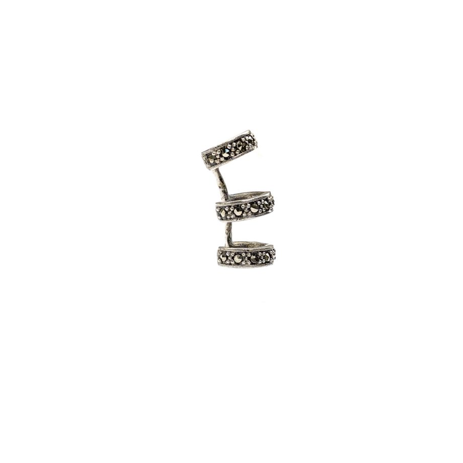 PIERCING EM PRATA DE LEI 925 COM MARCASSITAS