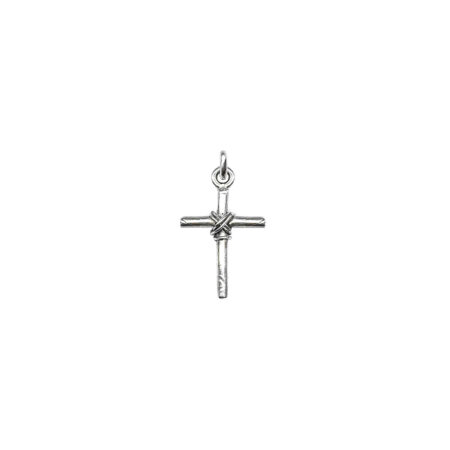 PINGENTE CRUCIFIXO P EM PRATA DE LEI 925