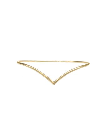 BRACELETE RÍGIDO EM PRATA DE LEI 925 COM BANHO DE OURO