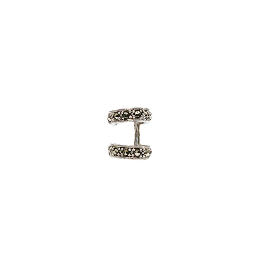 PIERCING EM PRATA DE LEI 925 COM MARCASSITAS
