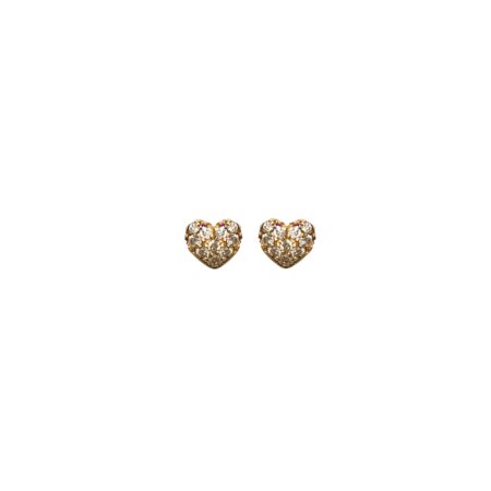 BRINCO EM OURO AMARELO 18K COM DIAMANTES