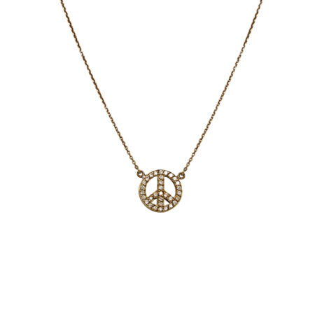 COLAR EM OURO AMARELO 18K COM DIAMANTES