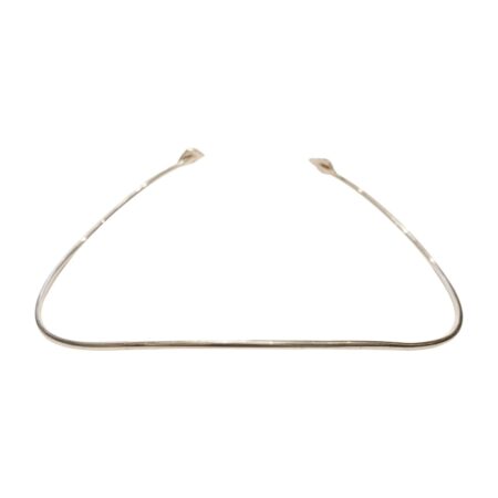 Headpiece 1 fio com marcassitas - banho prata