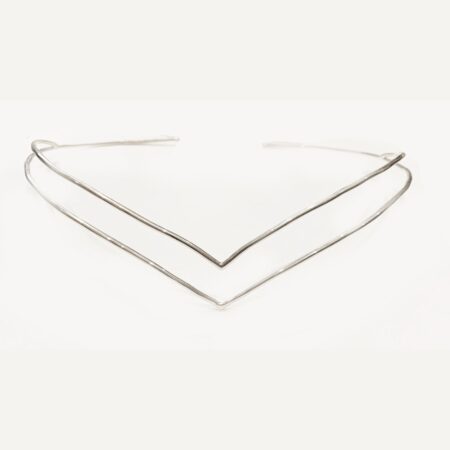 headpiece 2 fios - Banho prata