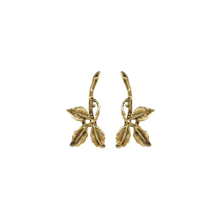 EARCUFF EM PRATA DE LEI 925 COM BANHO DE OURO
