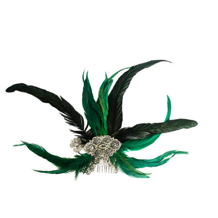 PENTE COM MARCASSITAS E PENAS