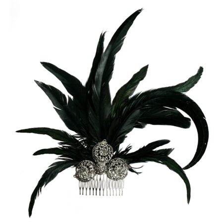 PENTE COM MARCASSITAS E PENAS